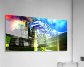 The Altai Vale Acrylic Print