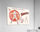 1988 san diego padres vintage poster Acrylic Print
