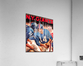 1963 New York Giants Football Art Print  Acrylic Print