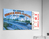 1985 Orange Bowl Acrylic Print