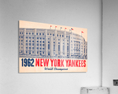 1962 new york yankees world champions Acrylic Print