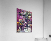 Lilac and tulips Acrylic Print