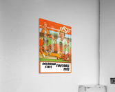 1982 Oklahoma State Football Jimmy Johnson Poster Acrylic Print
