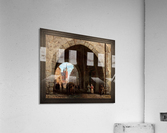 The Florian Gate in Krakow by Marcin Zaleski Old Masters Classical Fine Art Reproduction Acrylic Print