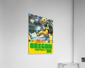 1980 oregon ducks football fire up poster Acrylic Print