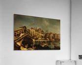 The Rialto Bridge from the Riva del Vin  Acrylic Print