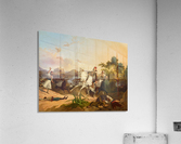 Palikaren-Kampf. Szene aus dem Griechischen Befreiungskrieg Acrylic Print