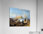 Battle scene from the Greek War of Independence Acrylic Print