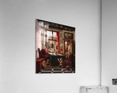 The drawing lesson Acrylic Print