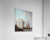 Entering a Dutch port Acrylic Print