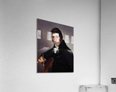 Portrait of painter Acrylic Print