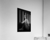 Black and White Woman Portrait 1 Acrylic Print