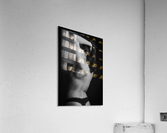 Black and White Woman Portrait 3 Acrylic Print
