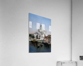 Church by the river Acrylic Print