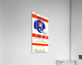 1983 Denver Broncos Ticket Art Acrylic Print