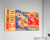 1940 Purdue vs. Iowa Acrylic Print