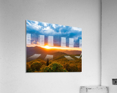 Blue Ridge Sunset Acrylic Print