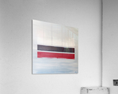 Multicolour parallel horizons. American history.  Acrylic Print