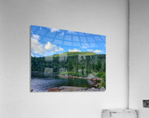 Lake on Top of A Mountain Acrylic Print