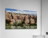 Acoma Pueblo with Foreground Acrylic Print