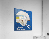 1970s Seattle Seahawks Helmet Art Acrylic Print
