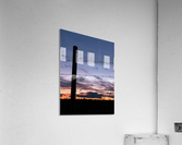 Fence at Sunset Acrylic Print