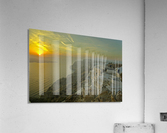 Santorini Sunset Acrylic Print