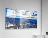 The Chairlift - oil painting  Acrylic Print