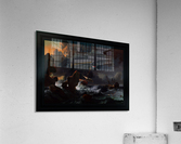 Ships In Distress Off A Rocky Coast by Ludolf Bakhuizen Old Masters Classical Fine Art Reproduction Acrylic Print