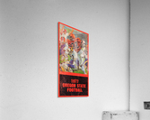 1977 Oregon State Football Art Acrylic Print