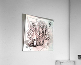 quadroconmanostrumentiaprile2020copia Acrylic Print