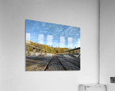Wooden Bridge Acrylic Print