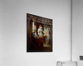 A Kitchen Idyll by Anton Ebert Old Masters Classical Fine Art Reproduction  Impression acrylique