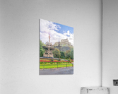 The Ross Fountain and Edinburgh Castle, Scotland Acrylic Print