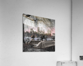 Central park with Manhattan skyline, New York Acrylic Print