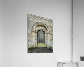 Front door of old cottage in Bibury,  Cotswold, UK Acrylic Print