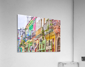 Colorful houses in Havana city, Cuba  Acrylic Print