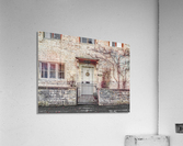Front door of old cottage in Bibury,  Cotswold, UK Acrylic Print