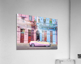 Vintage car on street of Havana, Cuba Acrylic Print