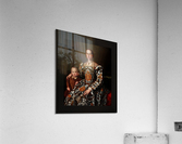 Eleonora of Toledo and Her Son by Agnolo Bronzino Classical Art Old Masters Reproduction Acrylic Print