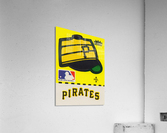 1981 Pittsburgh Pirate Fleer Decal Art Acrylic Print
