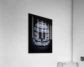 Warrior Headgear B&W Acrylic Print