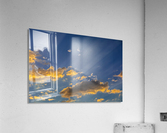 Clouds and Sunbeams Acrylic Print
