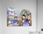 Twins - Baby nursery - Bugville Critters Acrylic Print