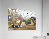 Play Ball - Home base slide - Bugville Critters Acrylic Print