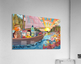 Summer Camp - Sailing - Bugville Critters Acrylic Print