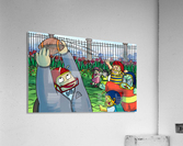 Football With Friends - Bugville Critters Acrylic Print