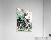 1957 New York Giants vs. Eagles Program  Acrylic Print