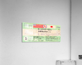 1968 Cardinals Tour of Japan Ticket  Acrylic Print