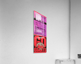 1982 San Francisco Giants Ticket Stub Art  Acrylic Print